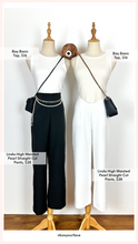 Load image into Gallery viewer, Linda Highwaisted Pearl Straight Cut Pants