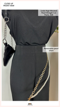Load image into Gallery viewer, Linda Highwaisted Pearl Straight Cut Pants