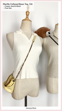 Load image into Gallery viewer, Marille Collared Basic Top