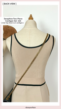 Load image into Gallery viewer, Seraphine Two-Piece Cardigan & Top Set