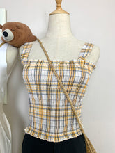 Load image into Gallery viewer, Adela Checkered/Stripe Top