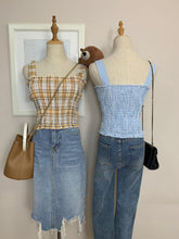 Load image into Gallery viewer, Adela Checkered/Stripe Top