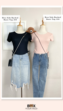 Load image into Gallery viewer, Bree Side Ruched Basic Top