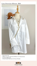 Load image into Gallery viewer, Liza Oversized Vintage Blouse