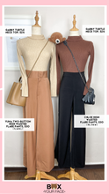 Load image into Gallery viewer, Yuna Two-Button High Waisted Flare Pants