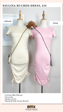 Load image into Gallery viewer, Paulina Ruched Dress