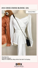 Load image into Gallery viewer, Ava Criss Cross Blouse