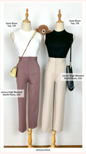 Load image into Gallery viewer, Lavina Slim-fit High Waisted Pants