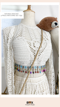 Load image into Gallery viewer, Tatiana Crochet Matching Three-Piece Set