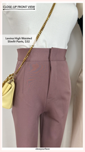 Load image into Gallery viewer, Lavina Slim-fit High Waisted Pants