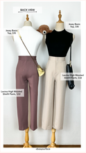Load image into Gallery viewer, Lavina Slim-fit High Waisted Pants