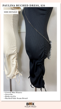 Load image into Gallery viewer, Paulina Ruched Dress
