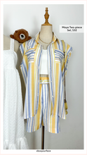 Load image into Gallery viewer, Maya Two-Piece Stripe Set