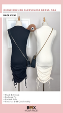 Load image into Gallery viewer, Dione Ruched Sleeveless Dress