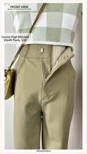 Load image into Gallery viewer, Lavina Slim-fit High Waisted Pants