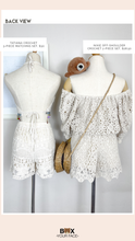 Load image into Gallery viewer, Nixie Off-Shoulder Crochet Two-piece Set