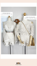Load image into Gallery viewer, Nixie Off-Shoulder Crochet Two-piece Set
