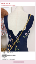 Load image into Gallery viewer, Lilian Midi Slit Dress