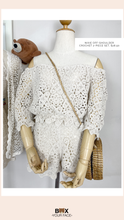 Load image into Gallery viewer, Nixie Off-Shoulder Crochet Two-piece Set