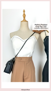 Mallory Padded Crop Top