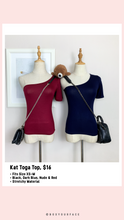 Load image into Gallery viewer, Kat Toga Top (One Side Short Sleeve)
