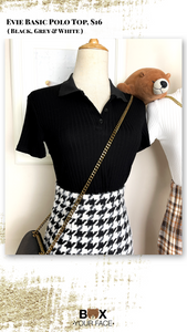 Blythe Houndstooth Skirt