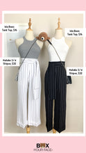 Load image into Gallery viewer, Natalie 3/4 Stripe Pants
