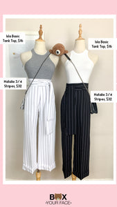 Natalie 3/4 Stripe Pants