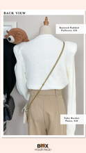 Load image into Gallery viewer, Knitted Padded Pullover
