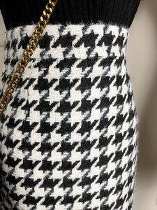 Blythe Houndstooth Skirt