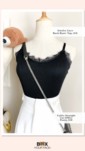 Load image into Gallery viewer, Ainsley Lace Back Basic Top
