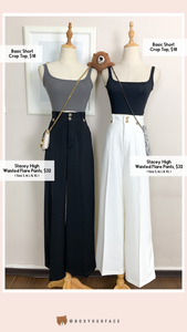 Stacey High Waisted Flare Pants