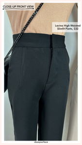 Lavina Slim-fit High Waisted Pants