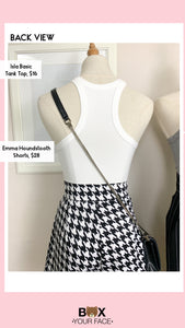 Emma Houndstooth Shorts