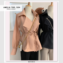 Load image into Gallery viewer, Amelia Self-tie Top
