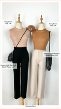 Load image into Gallery viewer, Lavina Slim-fit High Waisted Pants
