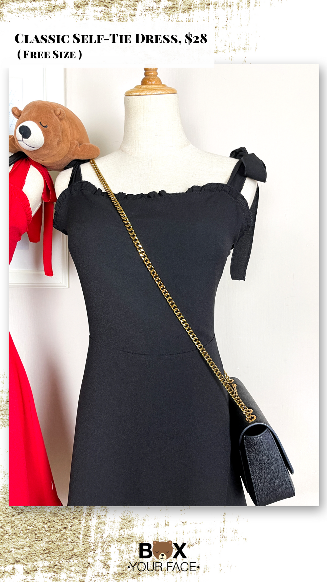 Classic Self-Tie Dress