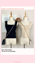 Load image into Gallery viewer, Audrey Square Neck Basic Top
