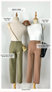 Lavina Slim-fit High Waisted Pants