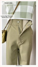 Load image into Gallery viewer, Lavina Slim-fit High Waisted Pants
