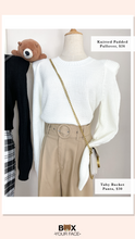 Load image into Gallery viewer, Knitted Padded Pullover
