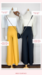 Trudy High Waisted Flare Pants