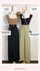 Stacey High Waisted Flare Pants